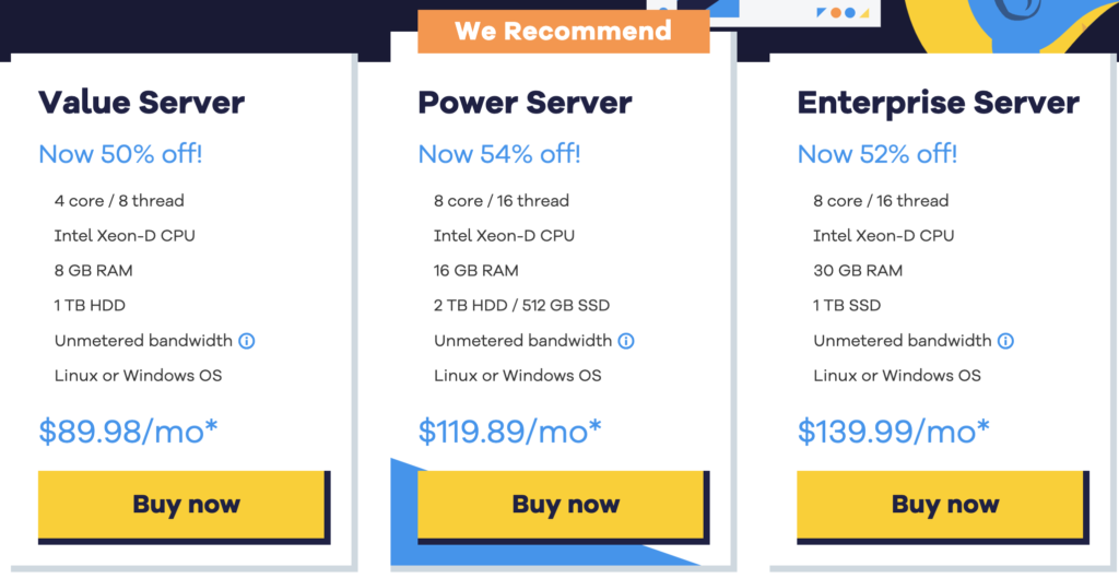 Hostgator dedicated hosting pricing plan