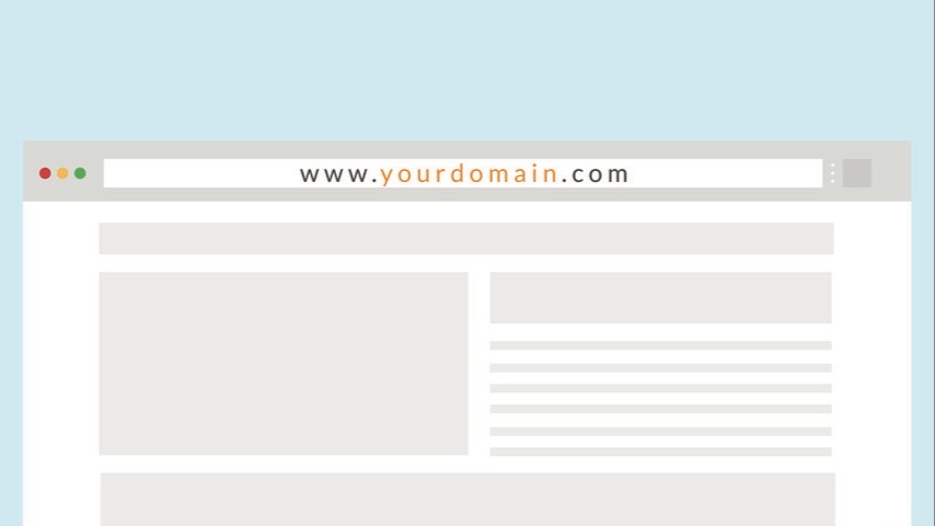 Choose a domain name