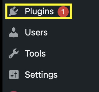 WordPress plugins settings